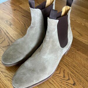 Meermin 101050 - Taupe Suede - Chelsea Boot